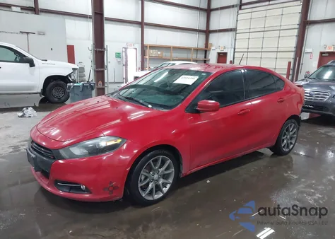 2014 Dodge Dart Sxt from USA, damaged, VIN 1C3CDFBB3ED830205